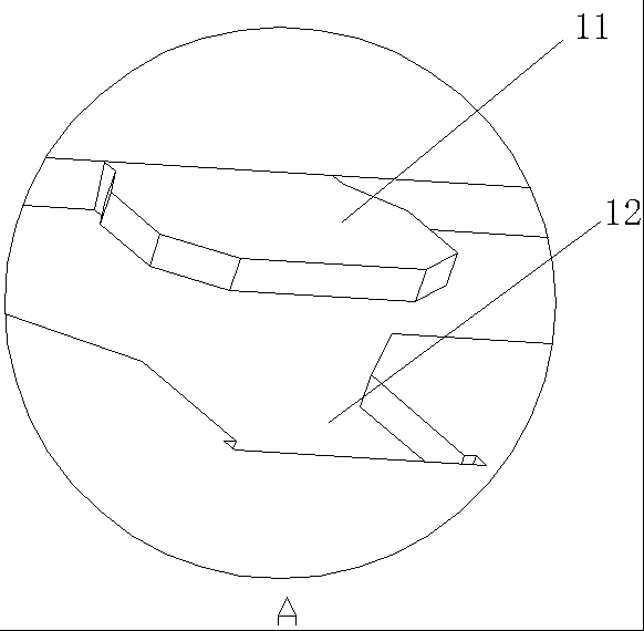 Packaging device and packaging container for air conditioner