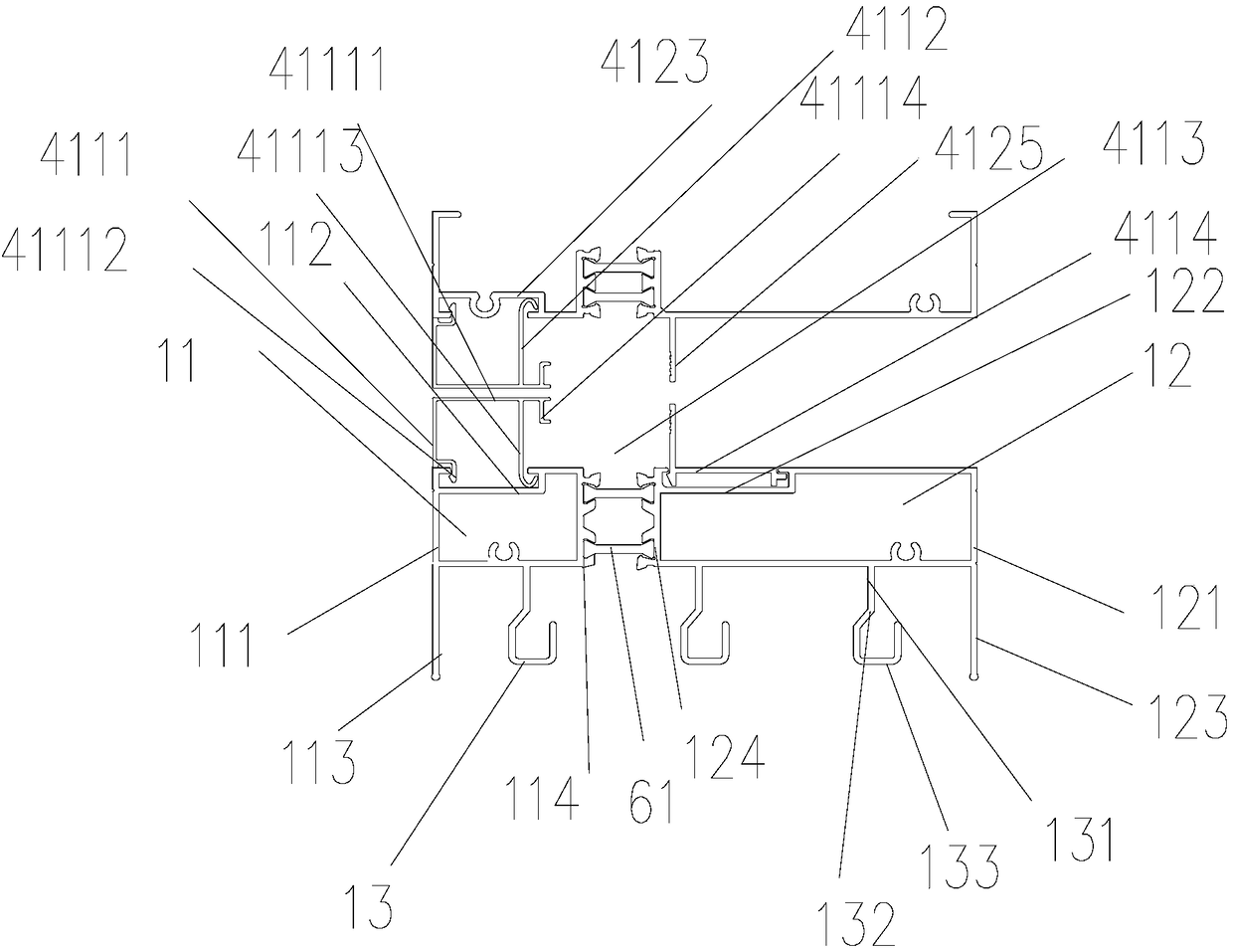 A kind of sliding door and window