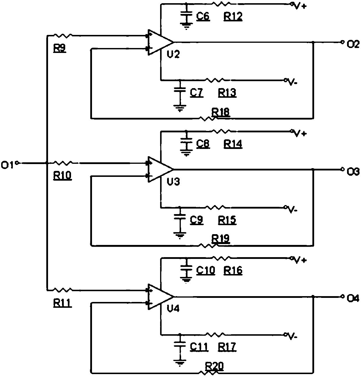 Charge measuring circuit