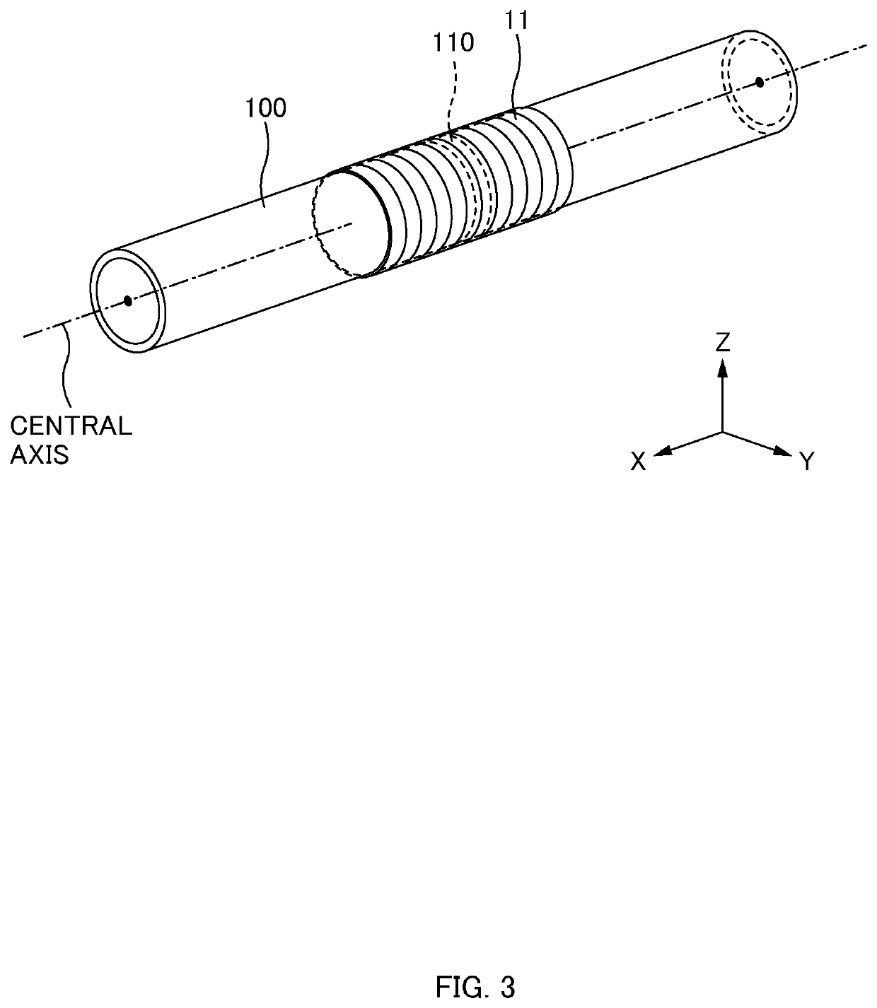 Boiler tube reinforcement device and boiler tube reinforcement method