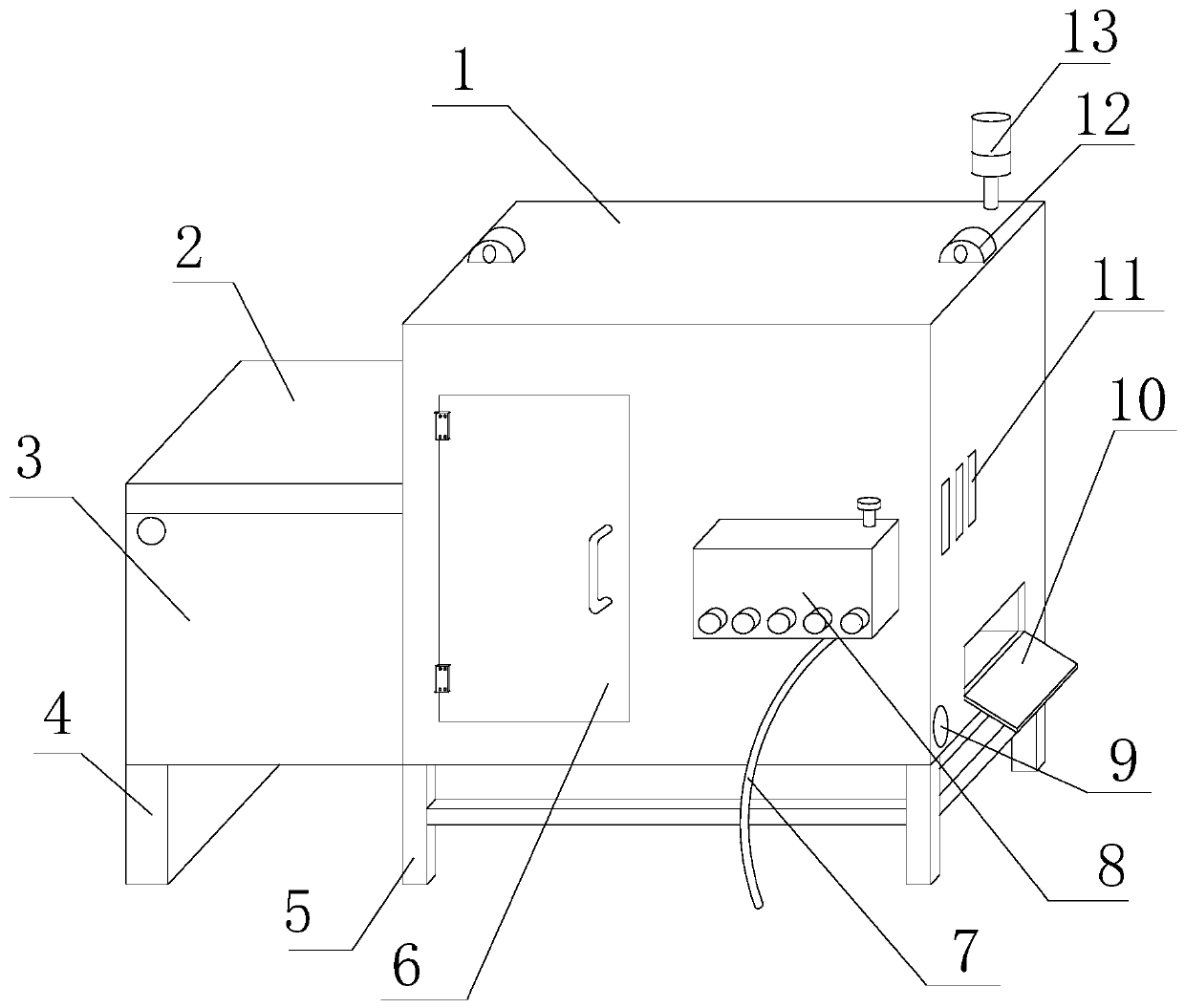 An intelligent cutting equipment for industrial production based on the Internet of Things