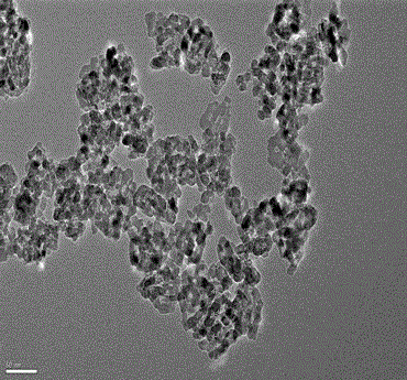 Preparation method for denitration catalyst carrier nano titanium dioxide