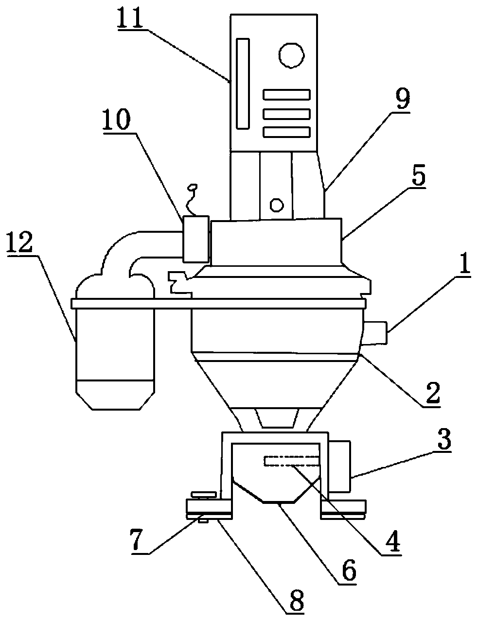 Small independent suction machine