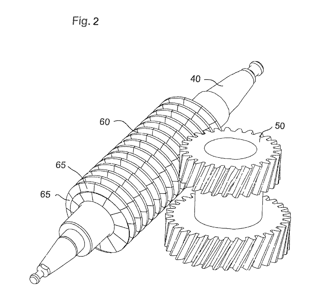 Tool for grinding toothed workpieces having collision contours