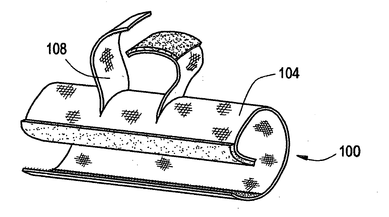 Intravenous tubing securing device for protecting tubing