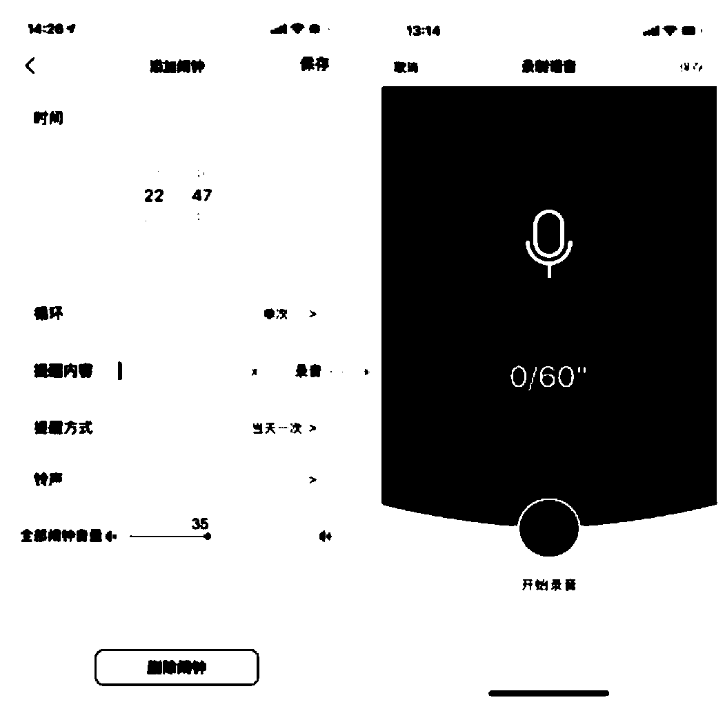 Voice reminding method and device and terminal