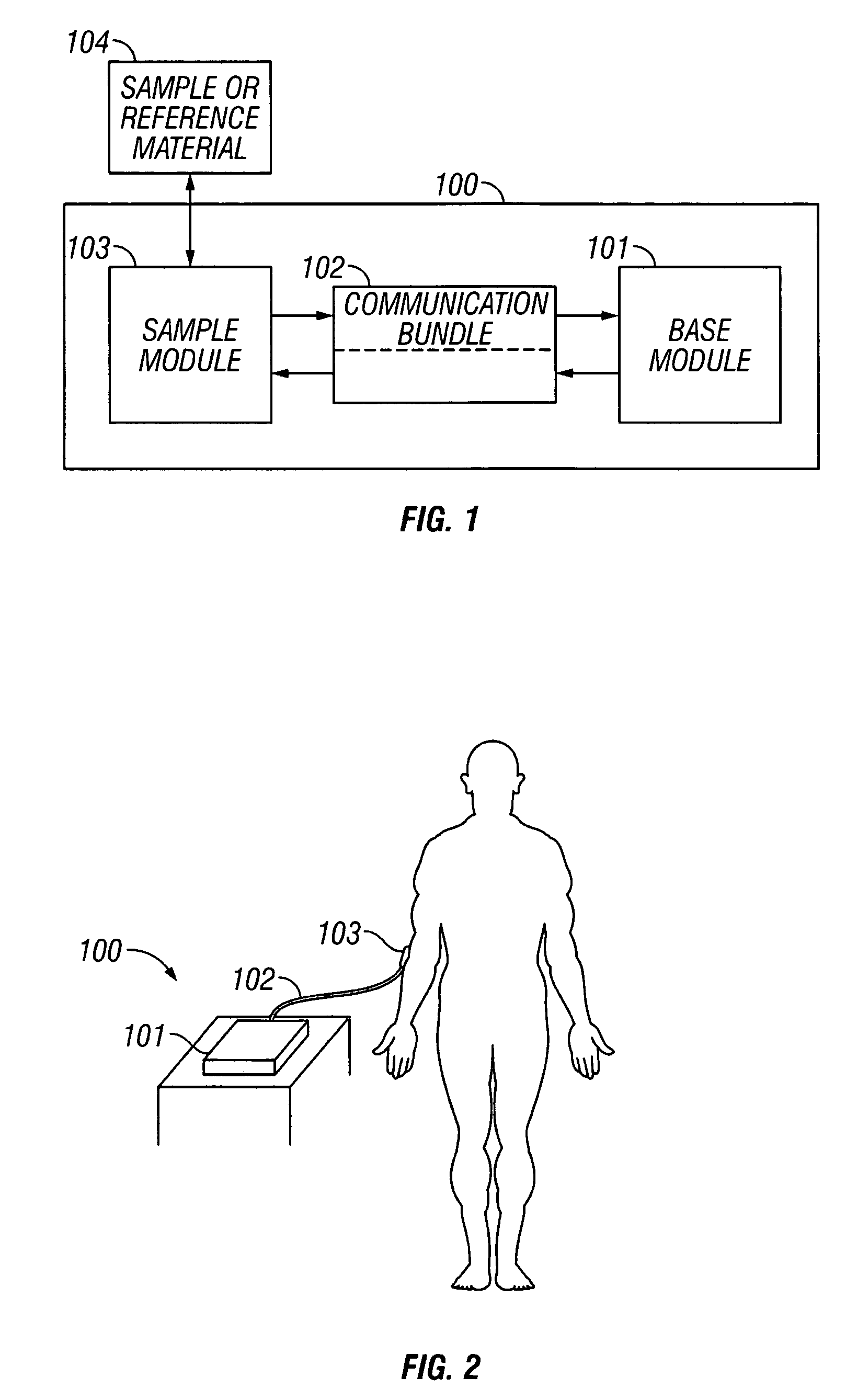 Noninvasive analyzer sample probe interface method and apparatus