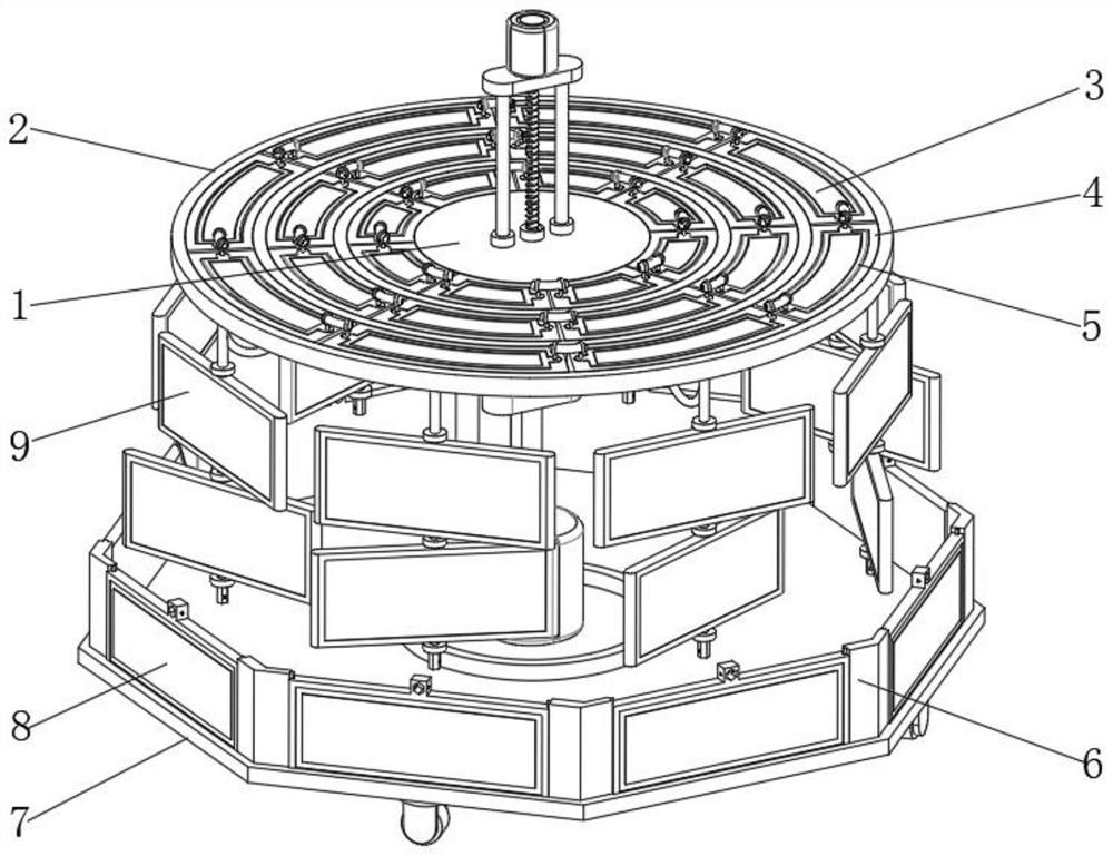 Teaching platform system for studies of Chinese ancient civilization and use method thereof