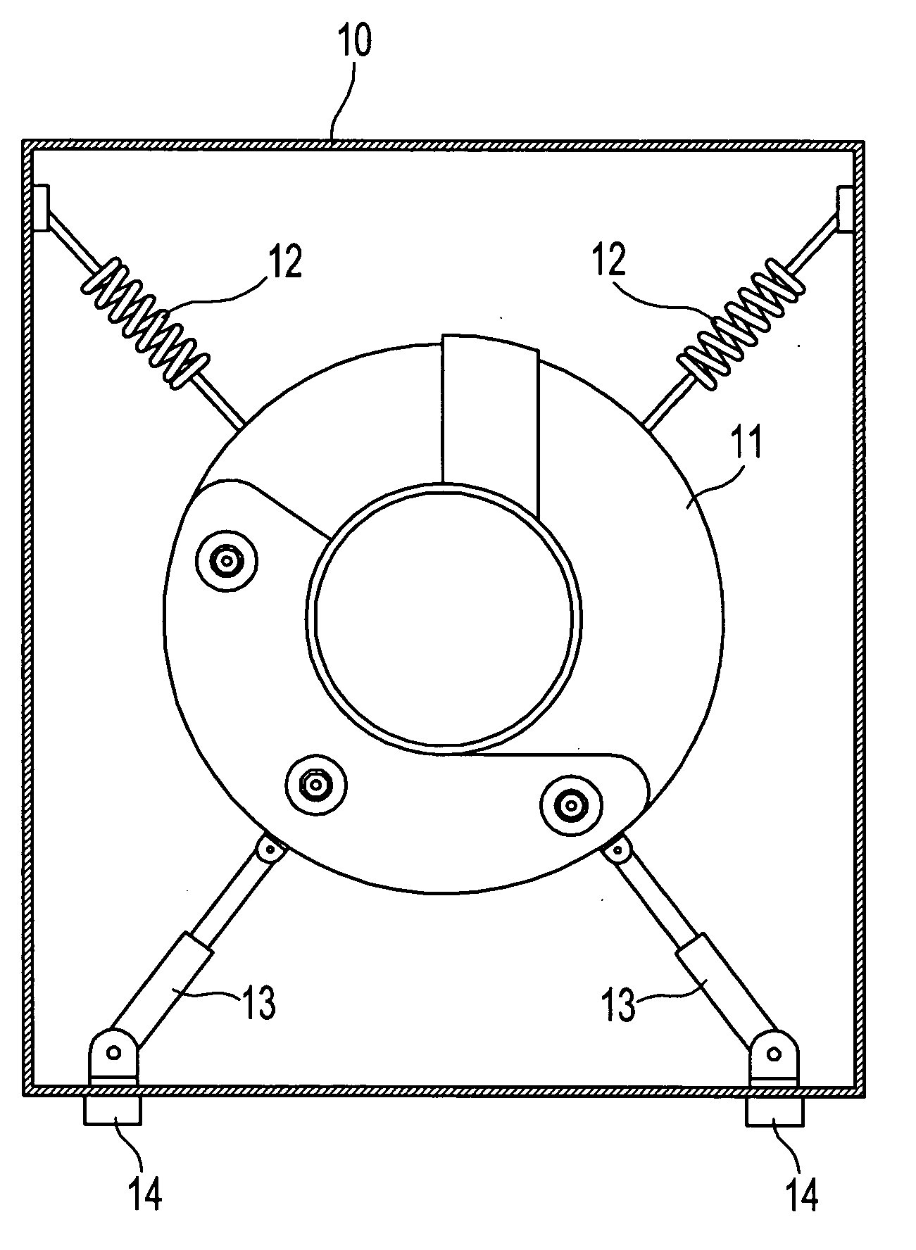 Washing machine having dynamic vibration absorber