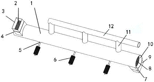 Petroleum pipeline scale-prevention and demulsification heating equipment and oil gas-water separation method