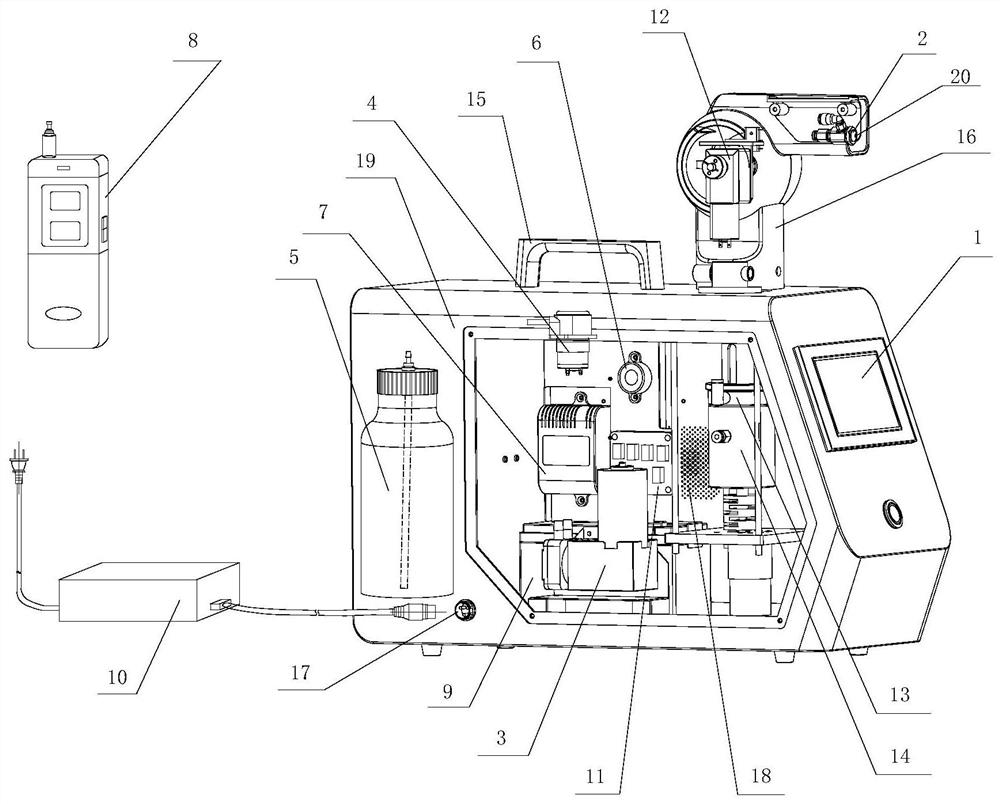 Novel portable space air sterilizer