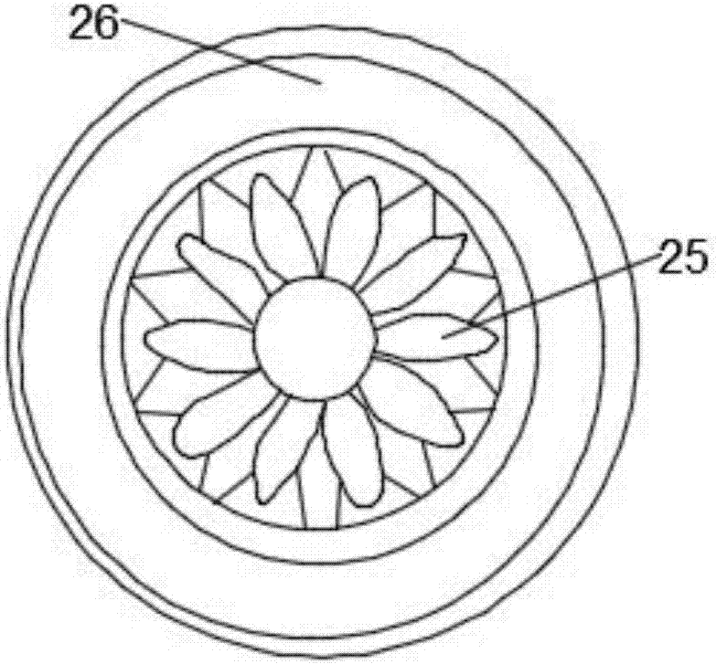 Contaminated soil restoration treatment device