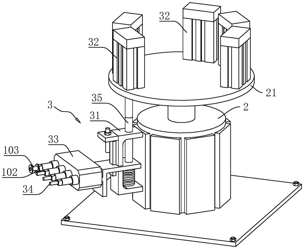 Welding system of relay coil processing device