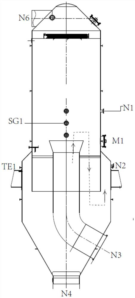 Iron phosphate wastewater treatment system and treatment method