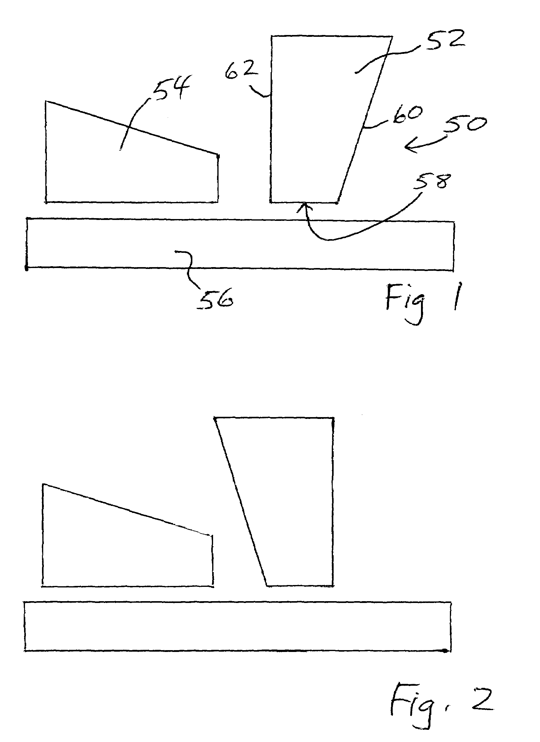 Tapered write pole for reduced skew effect