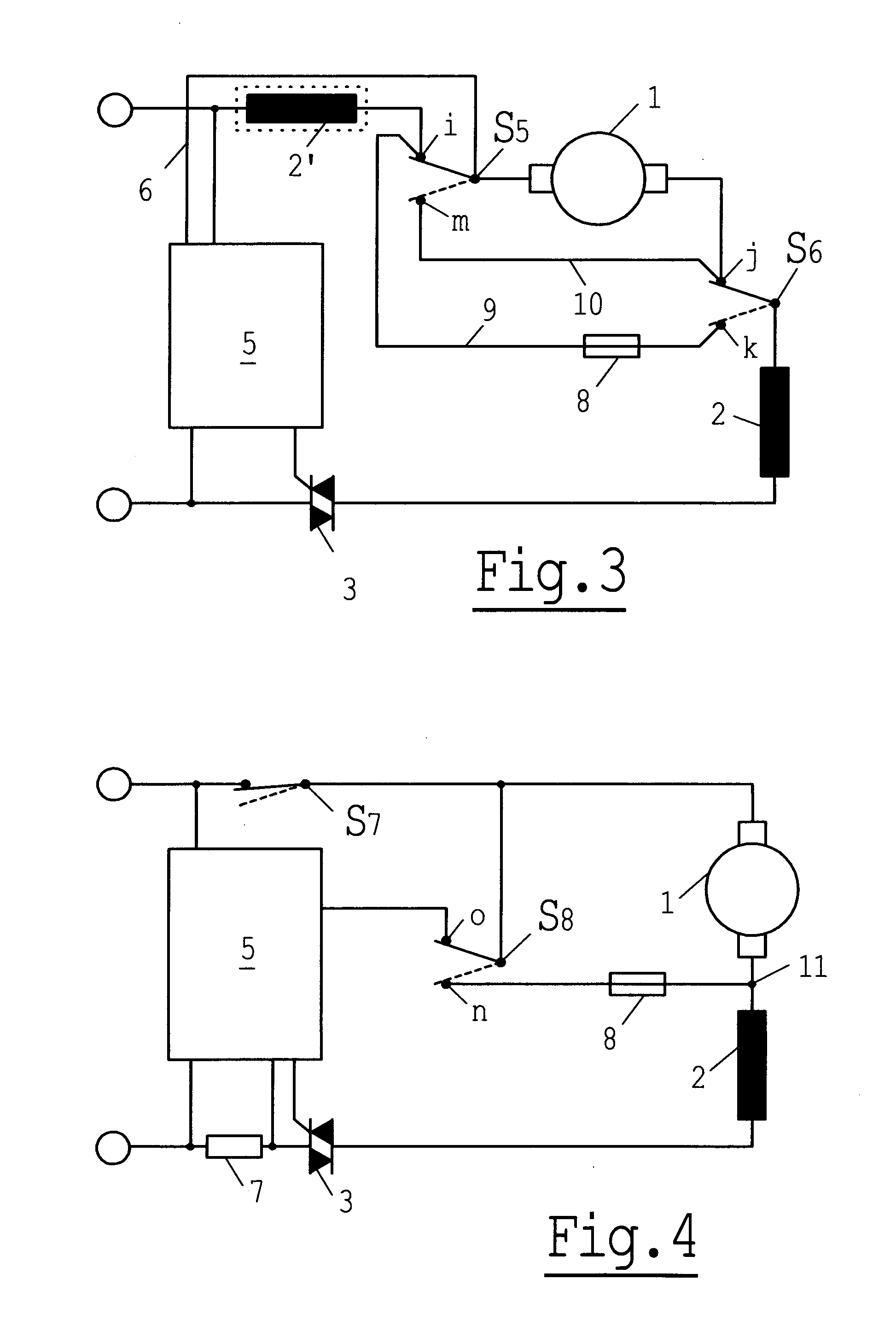 Electrodynamic braking device for a universal motor