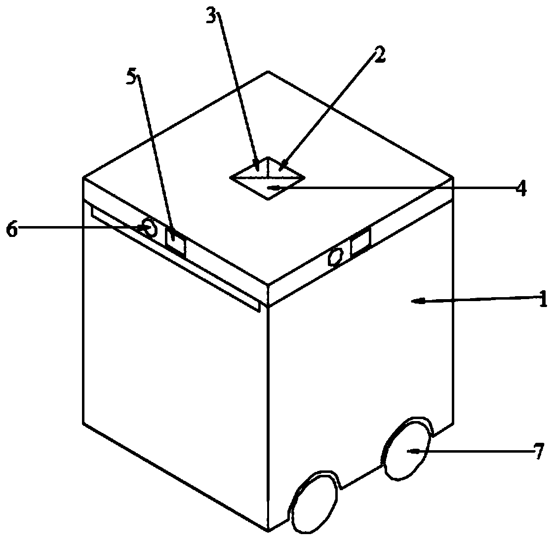 Self-propelled air purifying equipment for mines