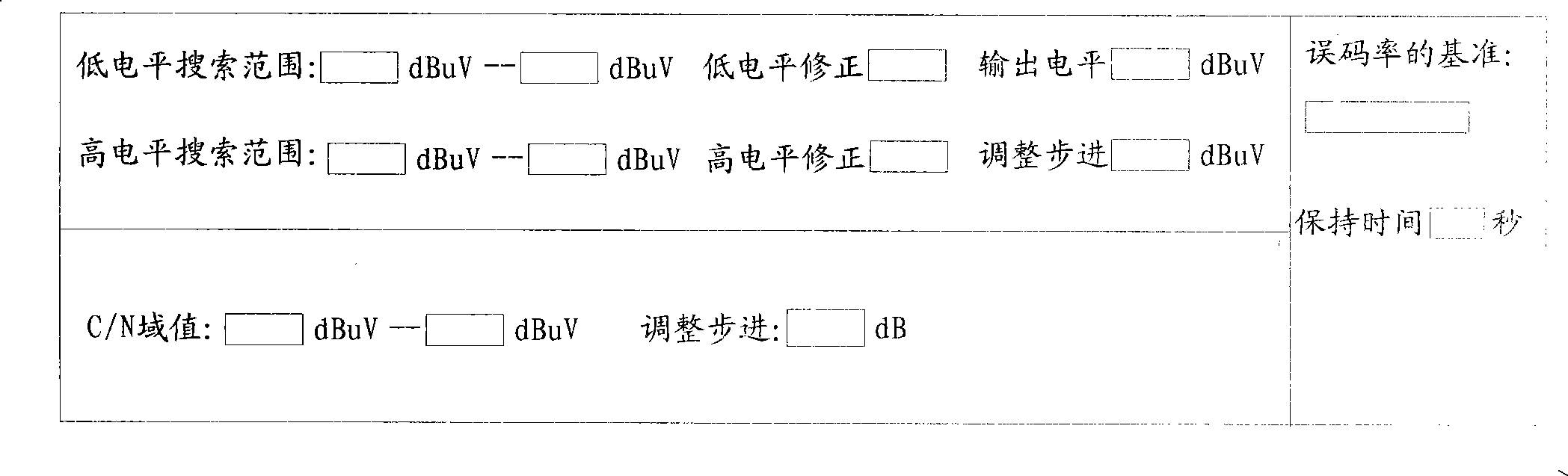 Method and system for testing sensitivity of digital television acceptance terminal