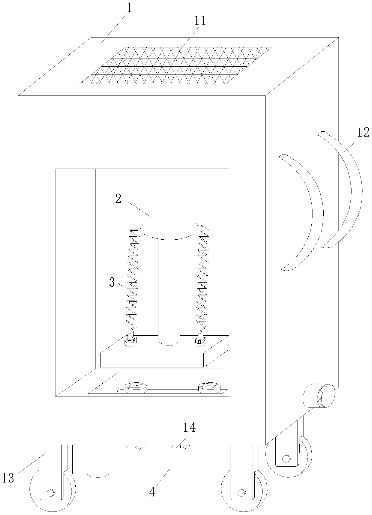 Electronic tag and chip packaging structure thereof