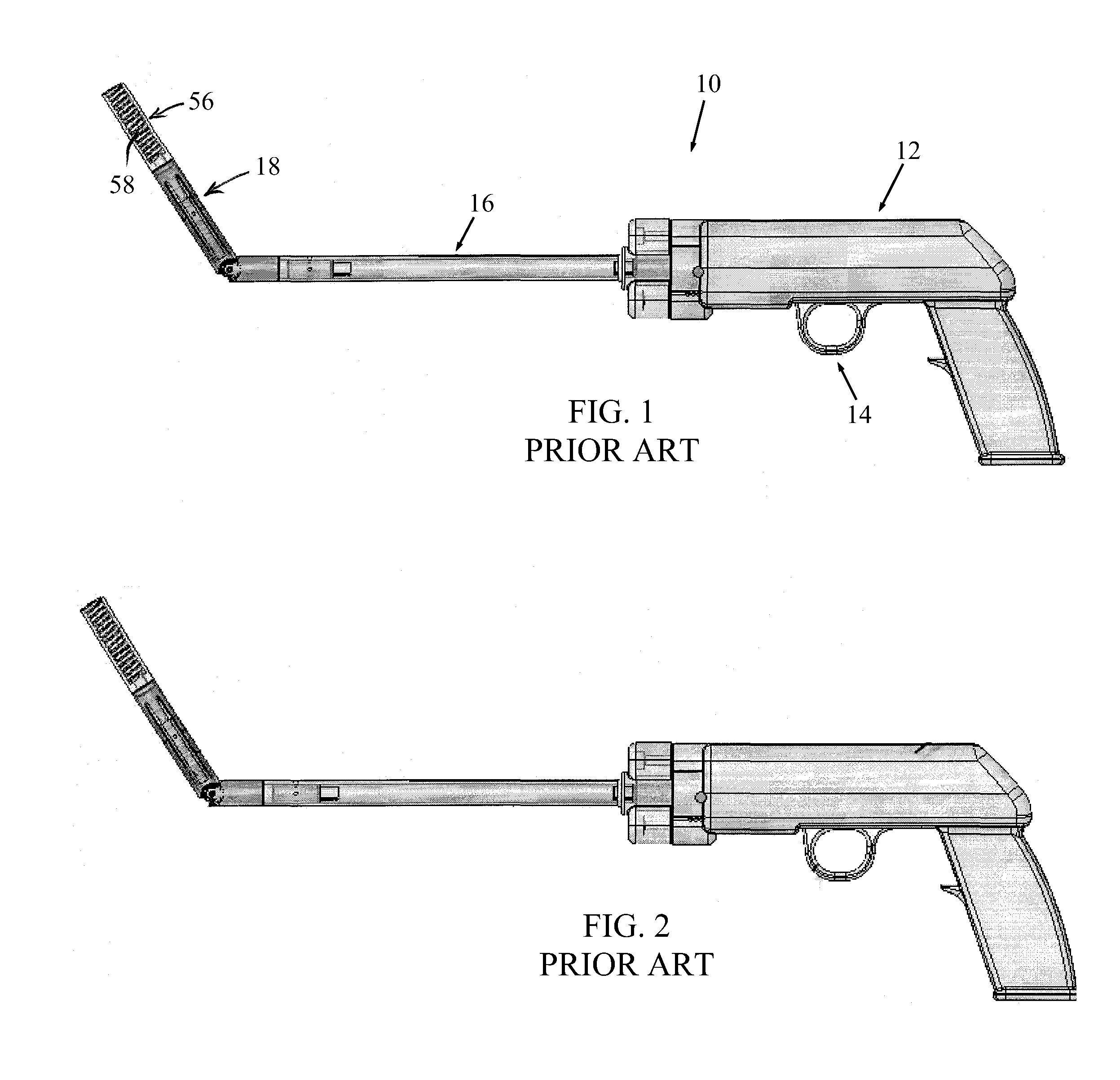 Pivoting tacker