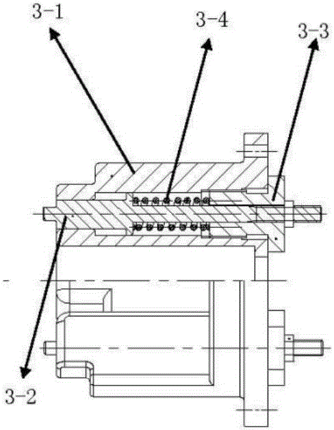 A device for accelerating the separation of aircraft head and body