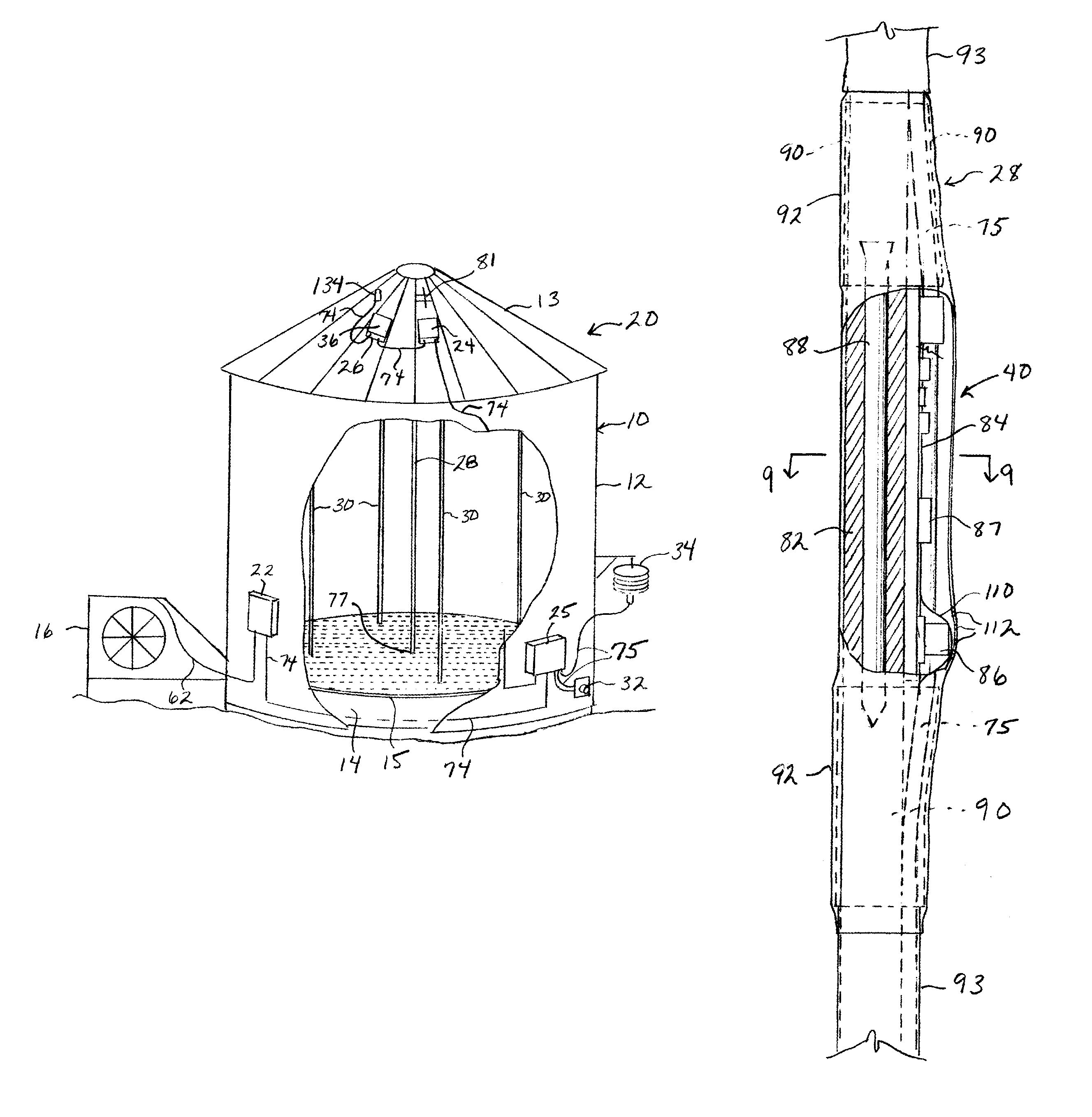 Grain drying system