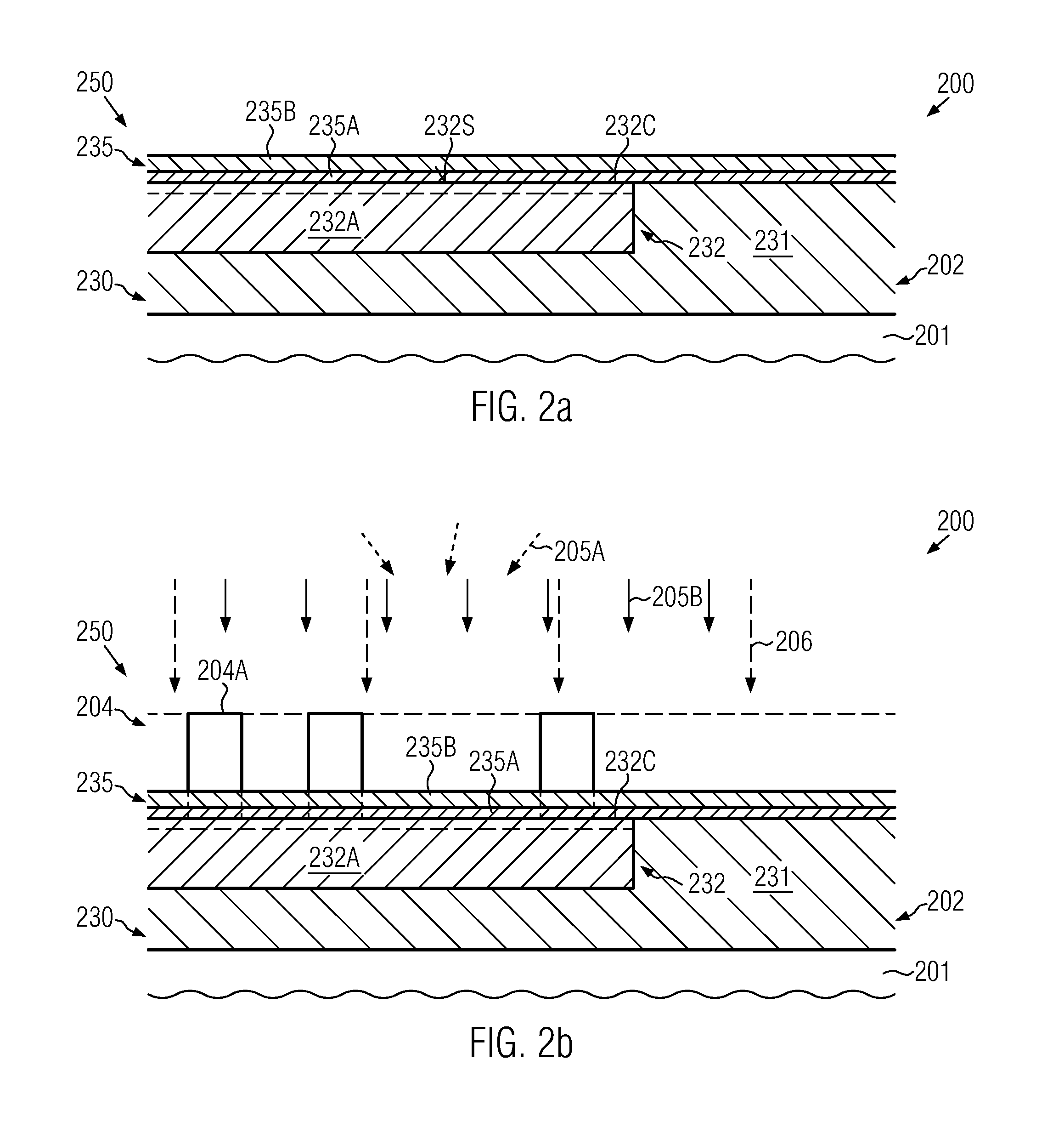 Semiconductor device comprising metallization layers of reduced interlayer capacitance by reducing the amount of etch stop materials