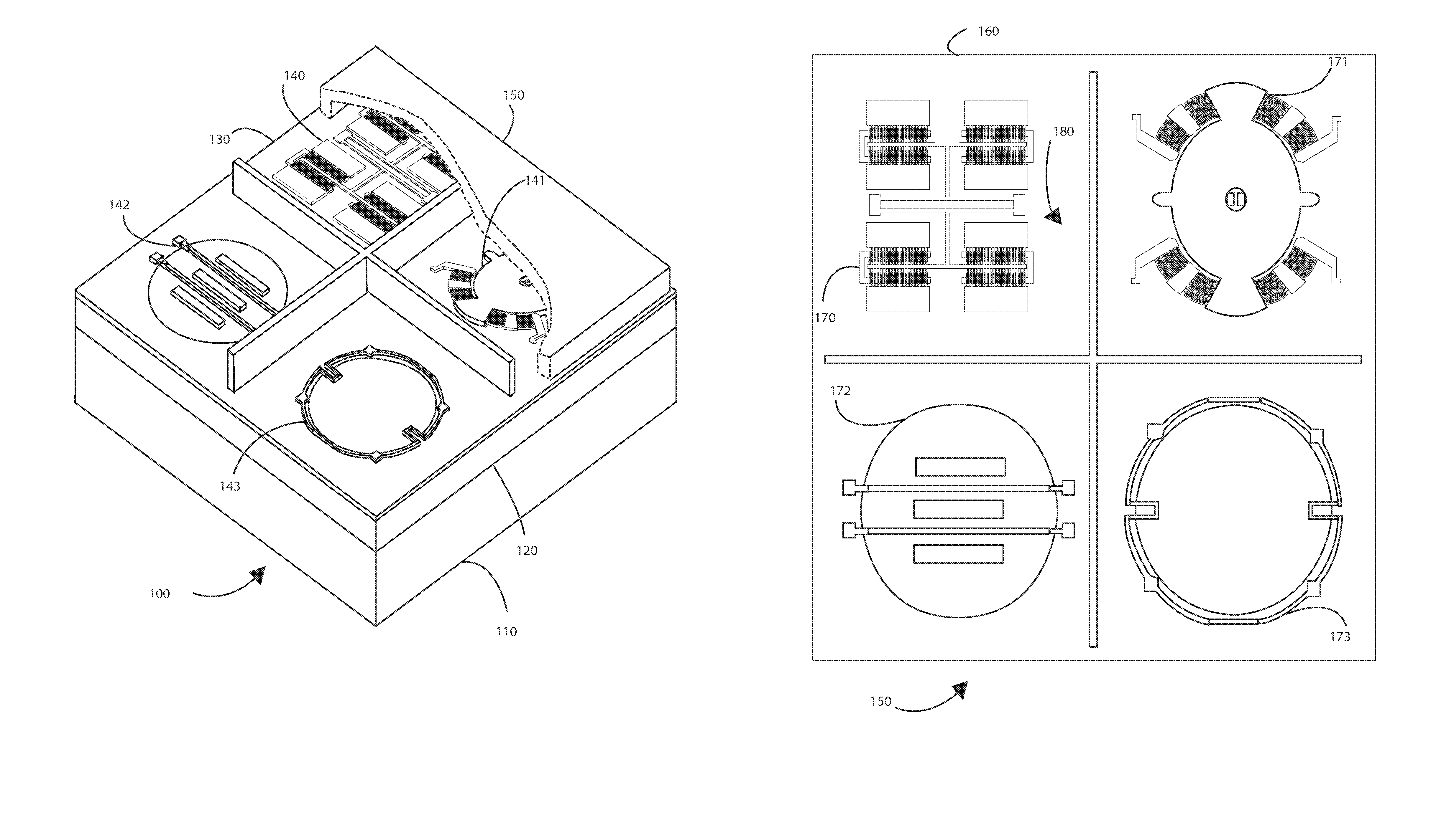 Multiple magneto meters using Lorentz force for integrated systems