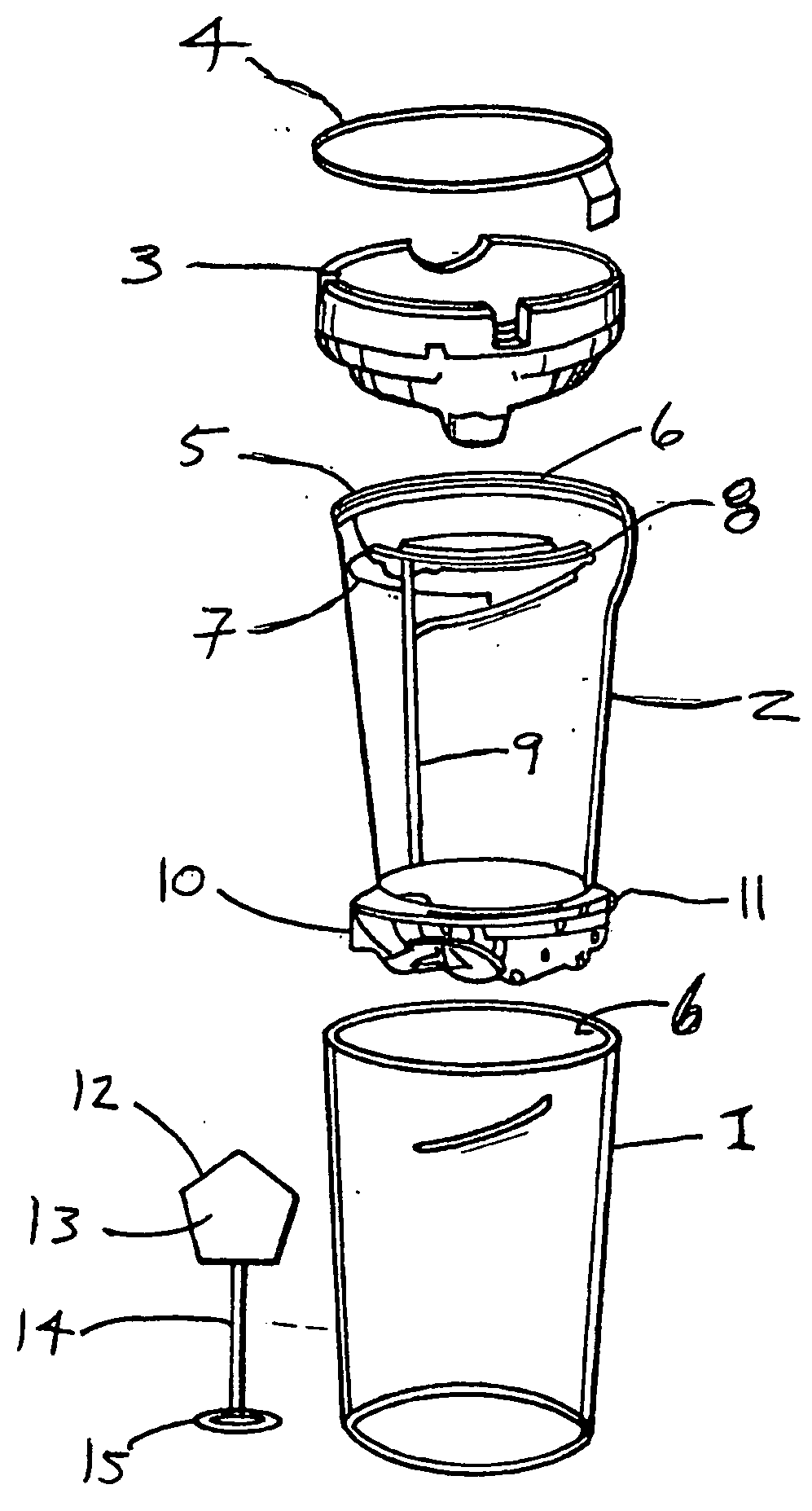 Lighted portable safety ashtray