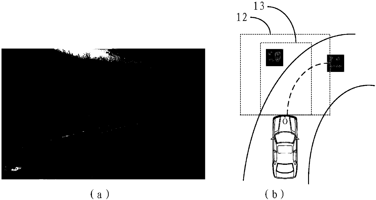 Road obstacle warning method and device and terminal