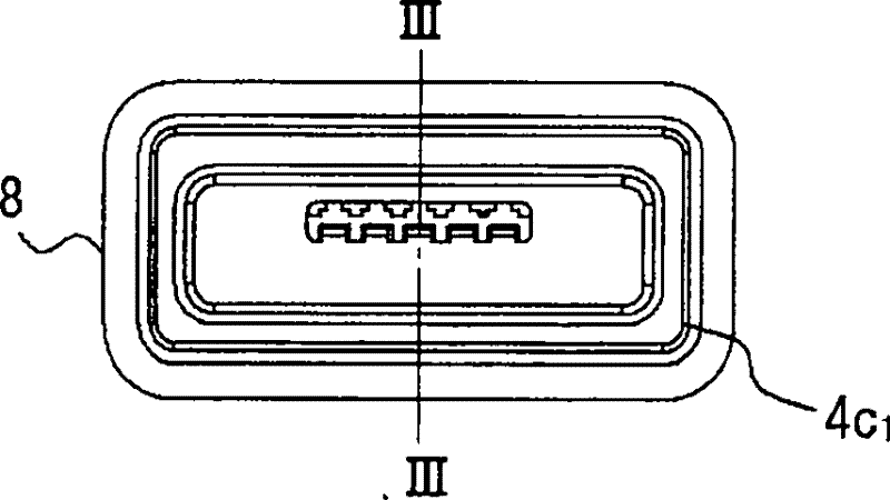 Water-proof connector and producing method thereof