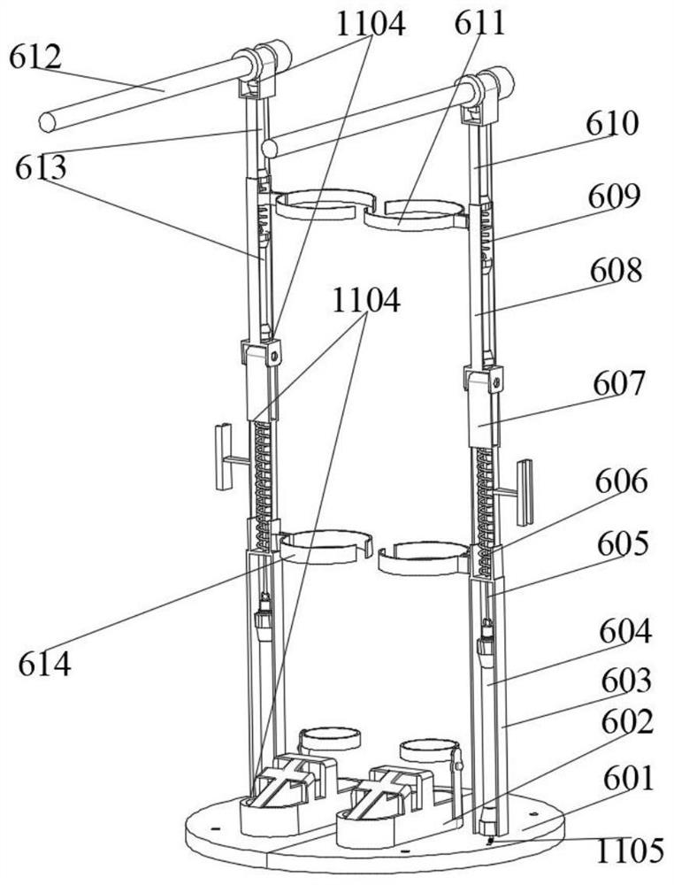 Multi-mode lower limb multi-joint rehabilitation training device and training method