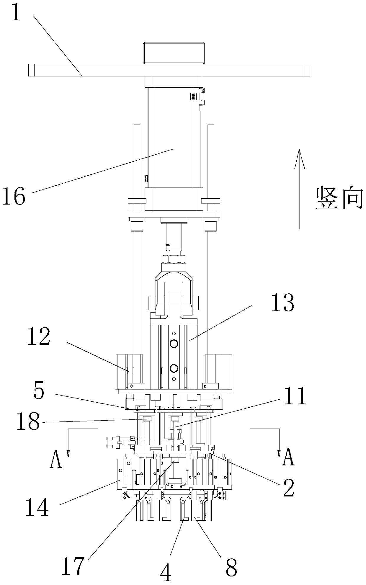 AC motor stator lug shaping device