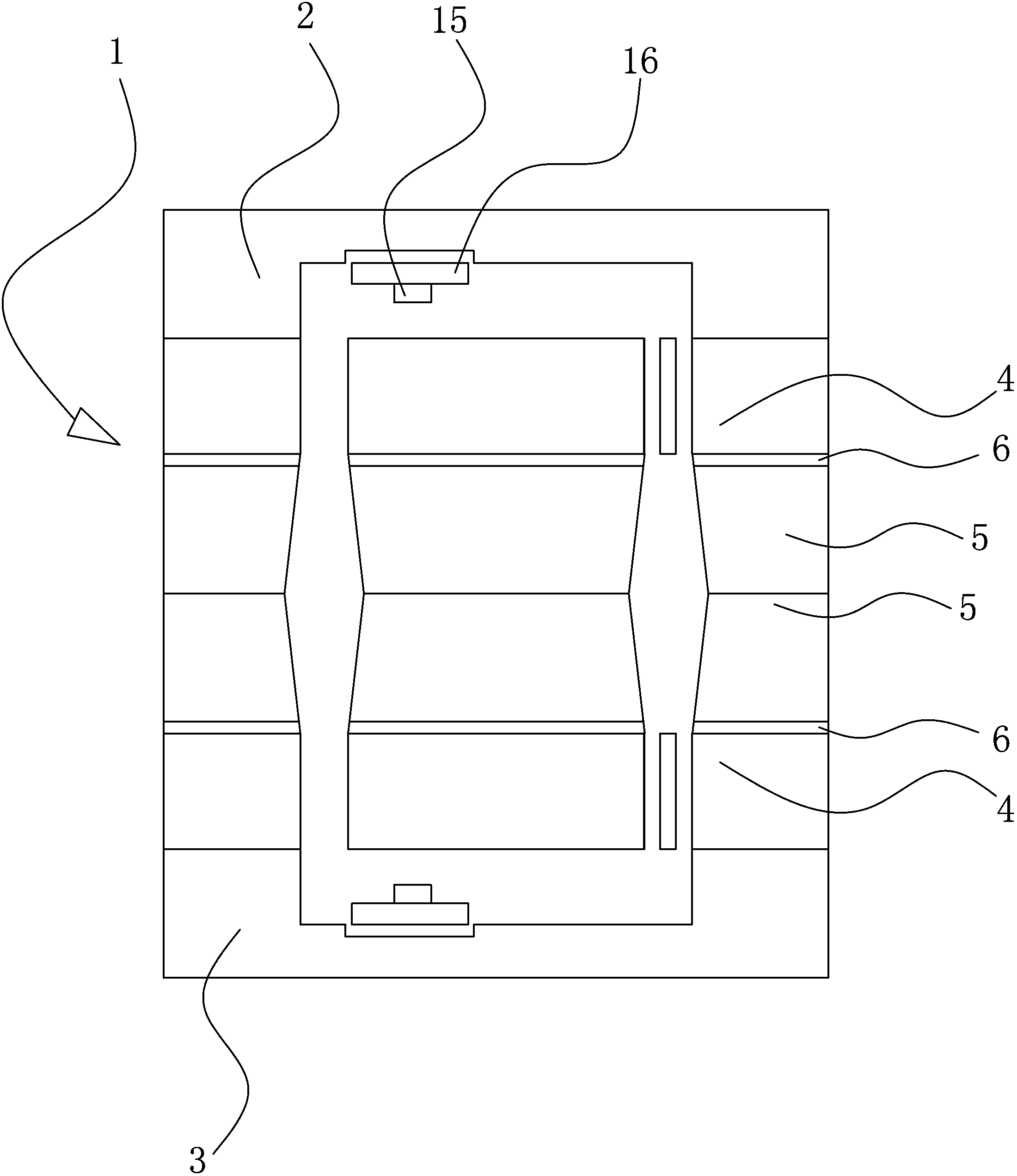 MEMS cantilever type accelerometer and manufacture process thereof