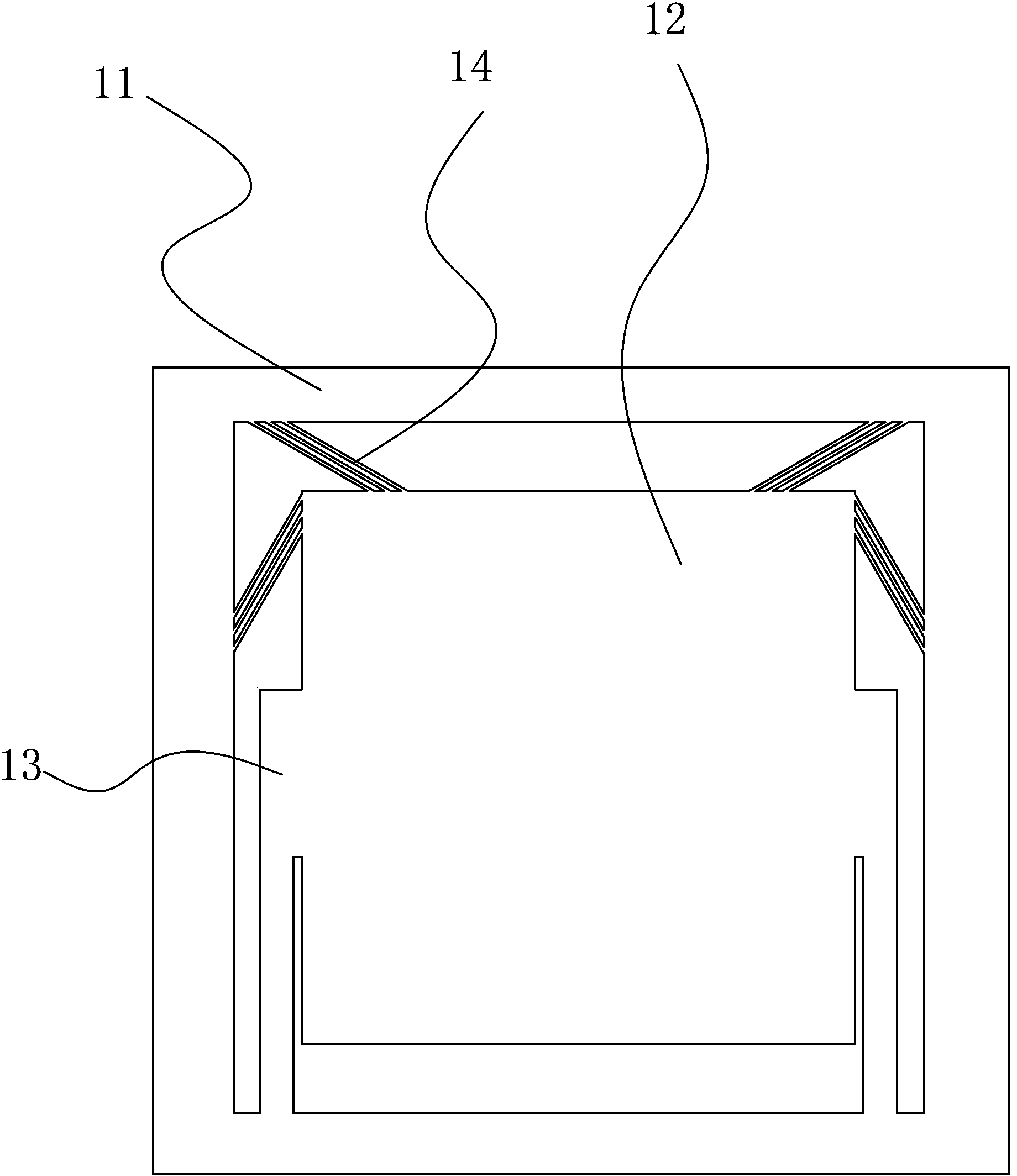 MEMS cantilever type accelerometer and manufacture process thereof