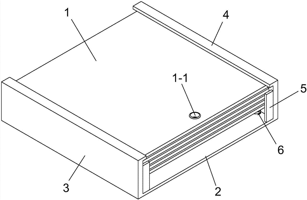 Three-dimensional continuous printing platform device