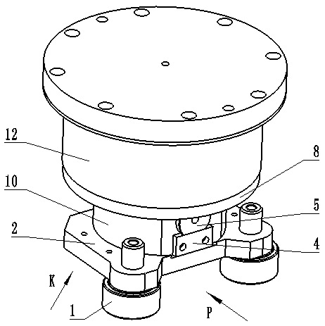 Walking wheel assembly