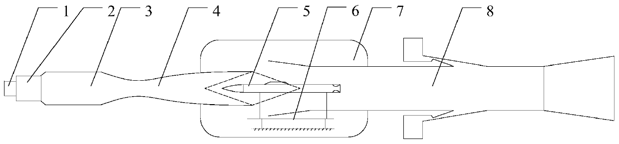 A Servo Mechanism for Angle of Attack and Sideslip Angle Used in Free Jet Test of Solid Impulse Engine