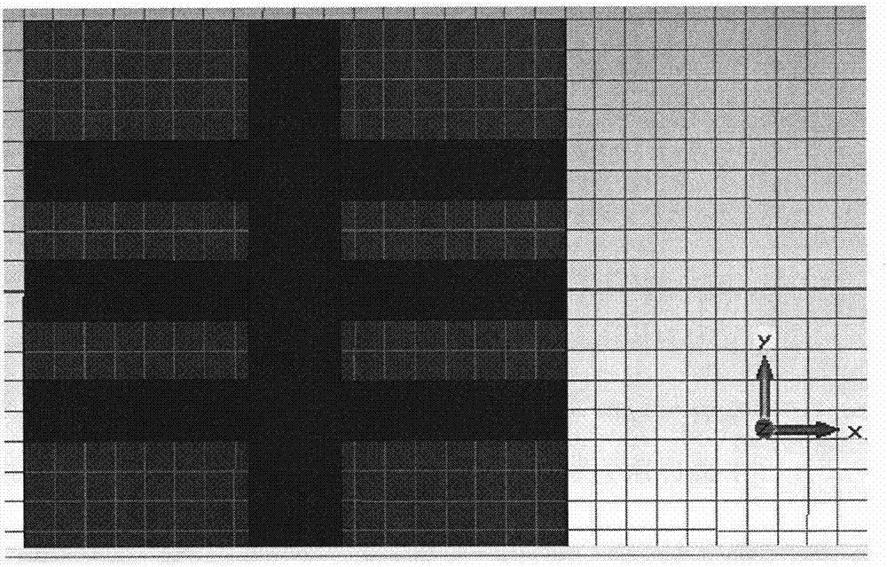 X-band resistive film-type high-temperature-resistant metamaterial-containing wave absorber