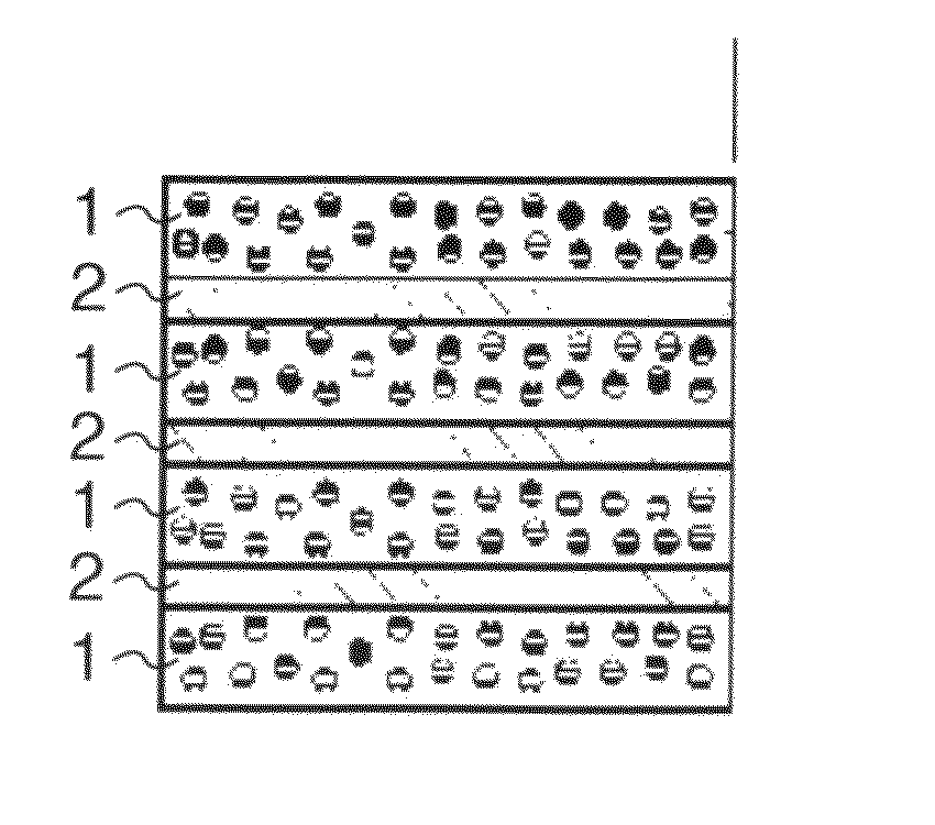 High-toughness wear-resistant composite material and a method of manufacturing the same