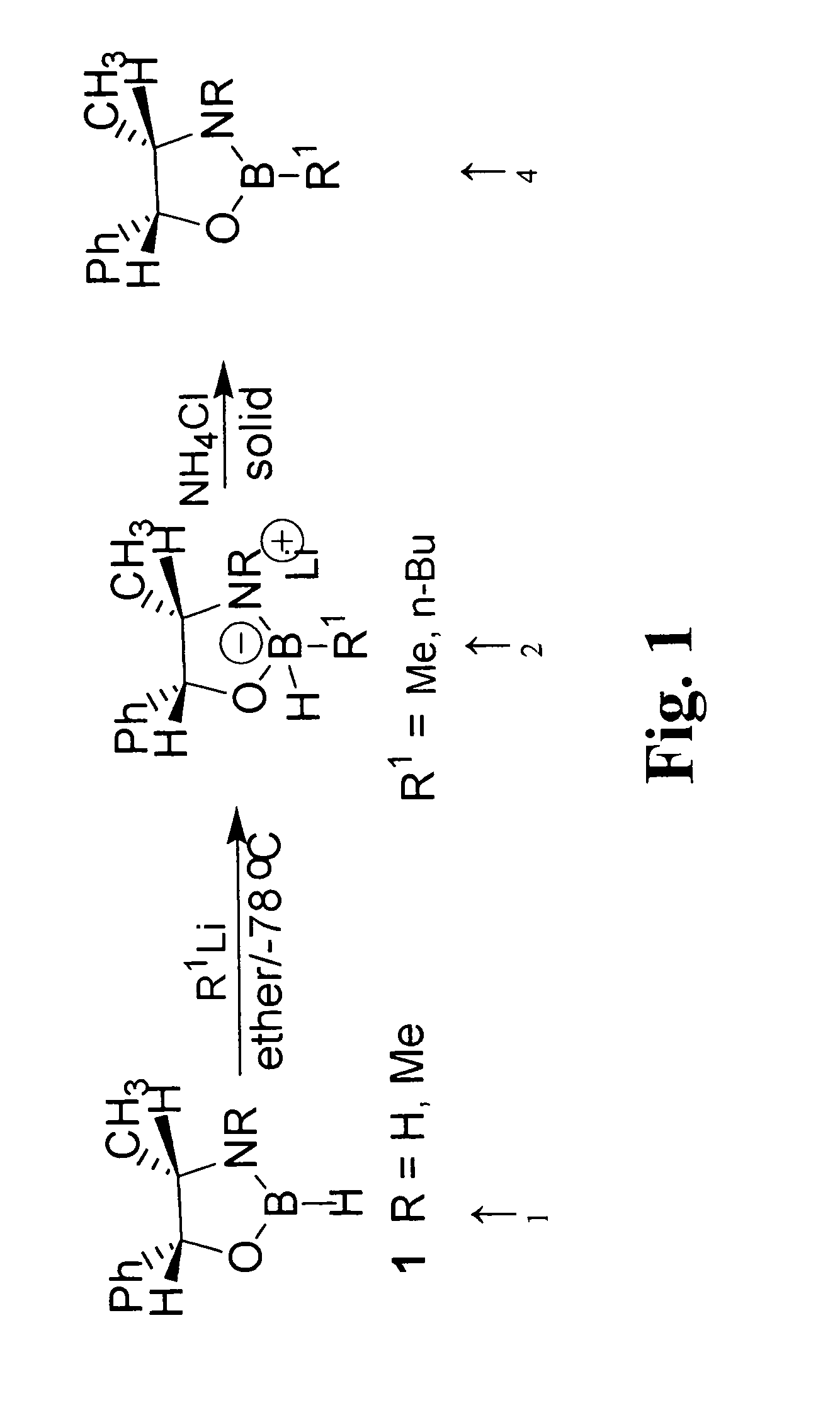 Efficient and convenient procedure for the synthesis of B-alkylated oxazaborolidines derived from ephedrine and norephedrine