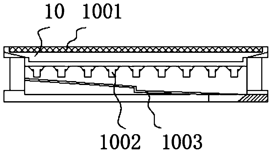 Intelligent cleaning device for tea leaf processing and using method thereof