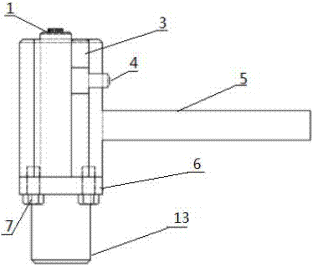 Crankshaft forging identifying device