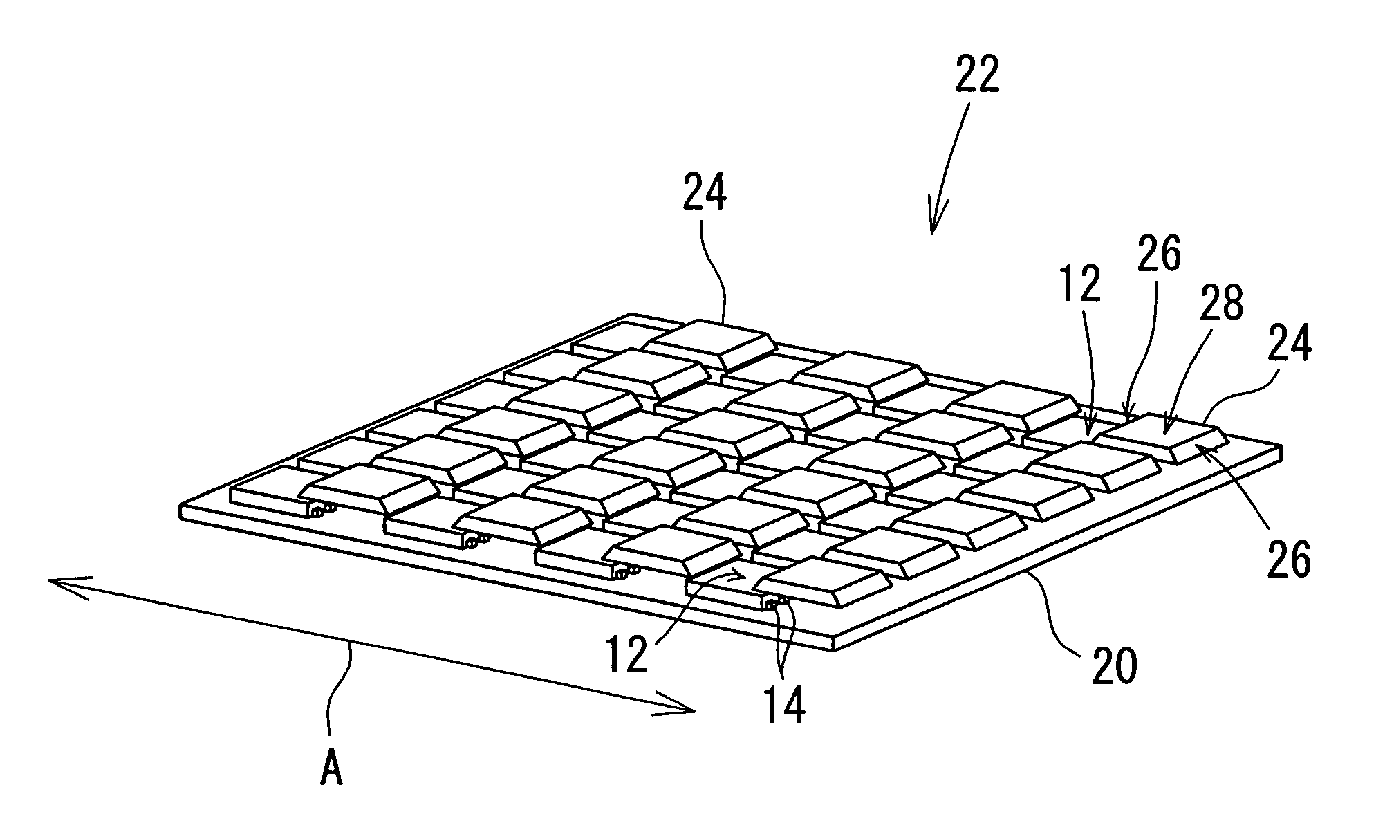 Spread illuminating apparatus of multiple panel type