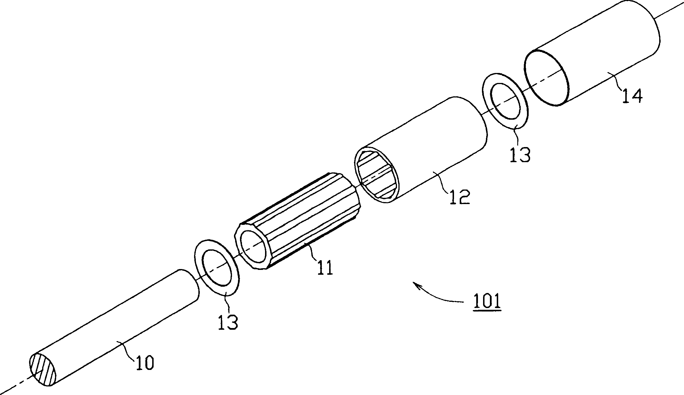 Rotor for brushless motor and brushless motor