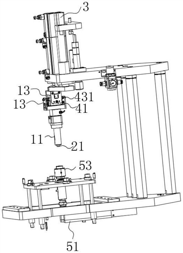 Pressing device and automatic production line