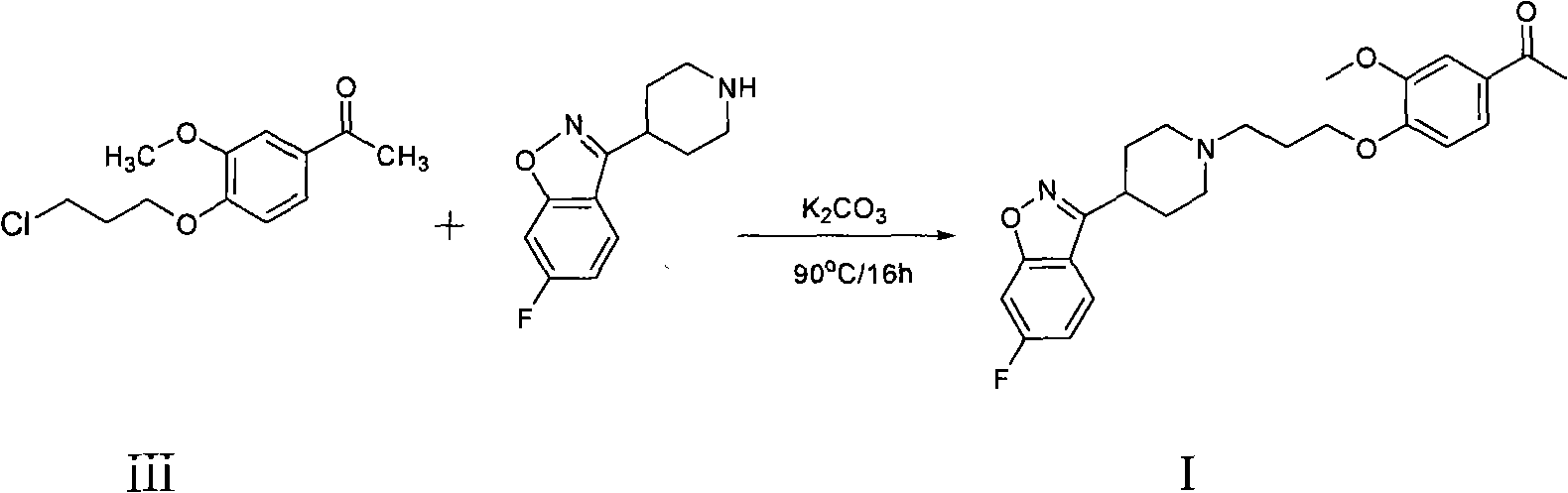 Preparation method of Iloperidone