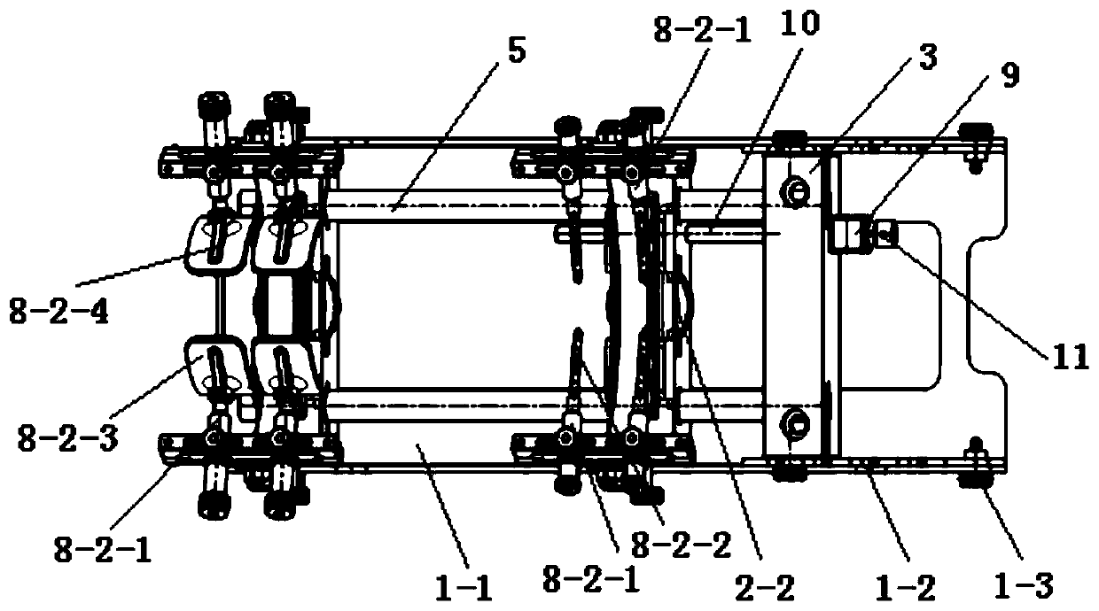 Six-direction adjusting fracture reduction device