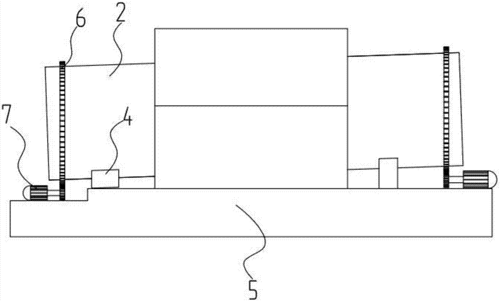 Multi-chamber rotary furnace and numerical simulation method for performing catalyst particle heating