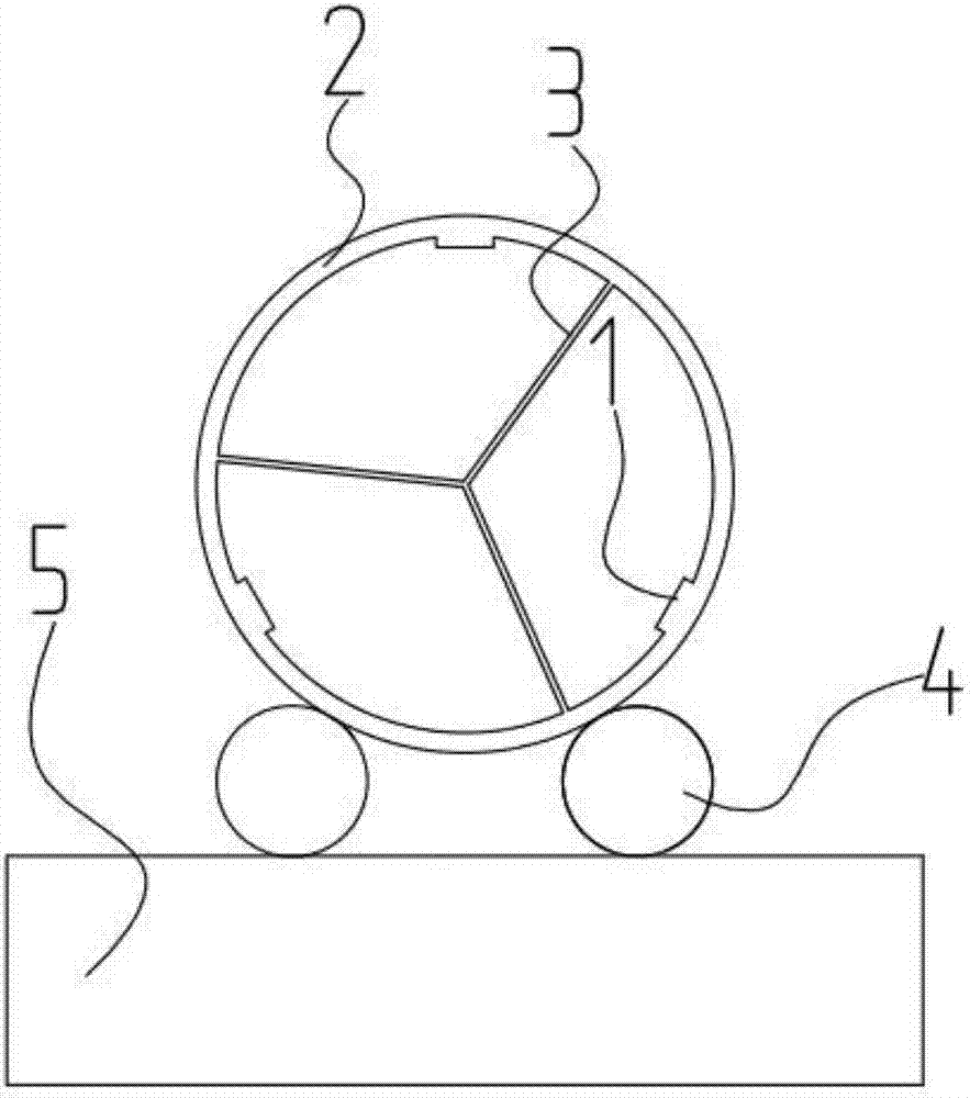 Multi-chamber rotary furnace and numerical simulation method for performing catalyst particle heating